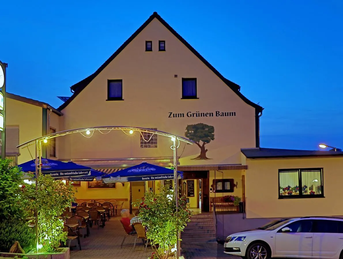 מלון Leidersbach Restaurant Gruener Baum